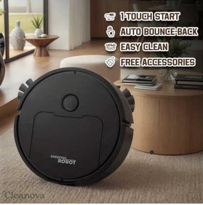 Cleanova Multi‑Action Smart Cleaner - Quietly Lifts Dust, Pet Hair & Daily Mess for a Fresh, Beautiful Home