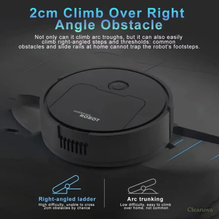 Cleanova Multi‑Action Smart Cleaner - Quietly Lifts Dust, Pet Hair & Daily Mess for a Fresh, Beautiful Home
